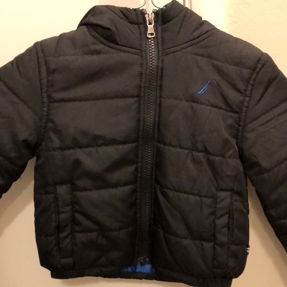 ✖️SOLD ✖️2T Nautical Puff Jacket - Picture 3 of 4